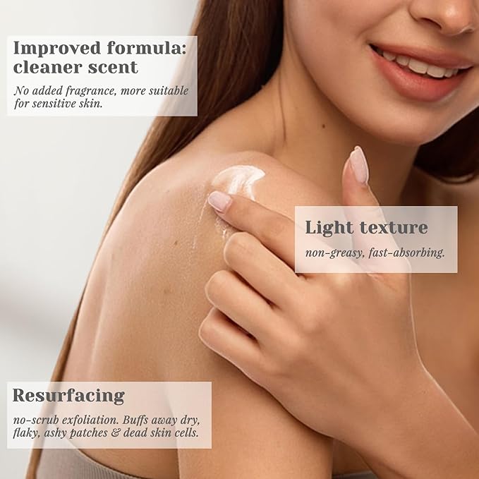 Advanced Retinol Body Lotion Anti-Aging Face Moisturizer Cream with a Smoothing and Refreshing Texture Enriched with Hyaluronic Acid & Niacinamide for Smoother Skin 6.76 oz