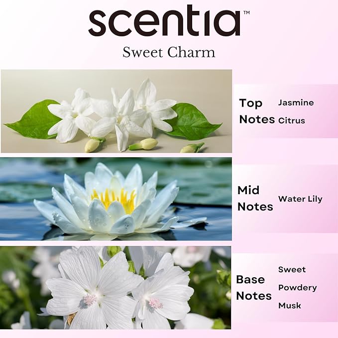 Love Collection Fragrance Oil Set – Essential Oil Blends for Diffusers, Candles & Soaps – Jasmine, Rose, Citrus, Amber & Musk – Phthalate-Free – Gift Set 3×20 ml (2.03 fl oz)