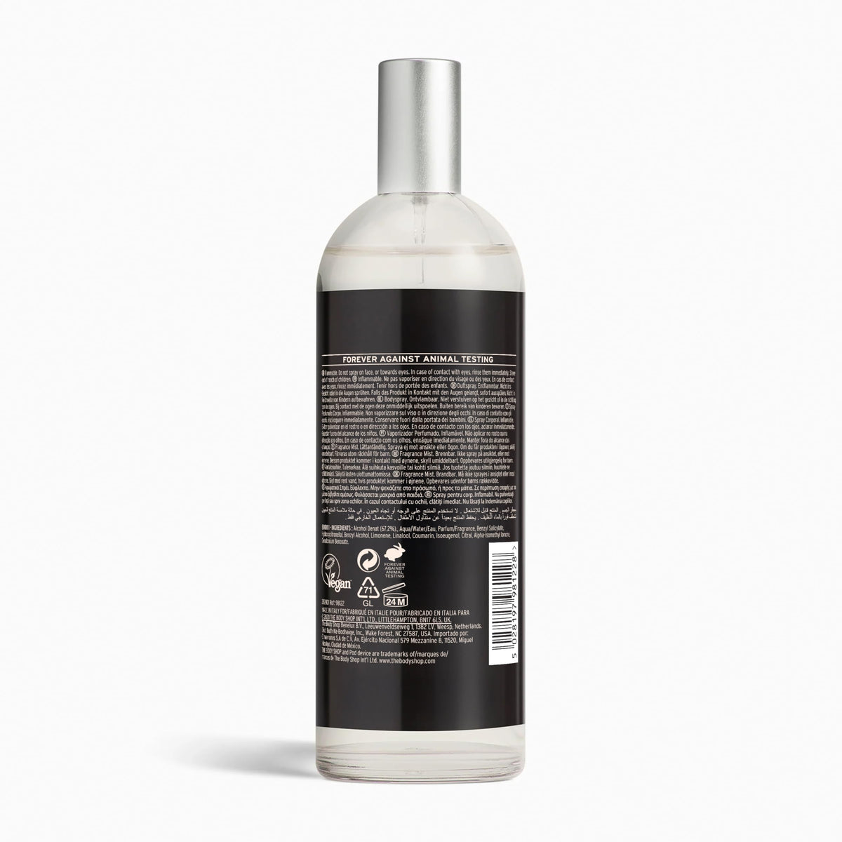 The Body Shop Black Musk Body Mist | Lightweight, Refreshing, 3.3 Fl Oz
