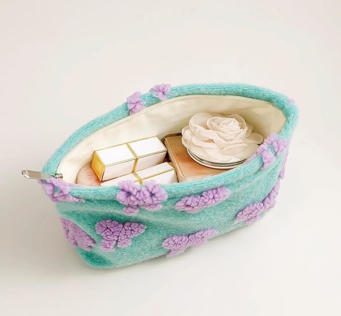 getgto 2 Pcs Makeup Bags, Large Cosmetic Bag Travel Toiletry Bag
