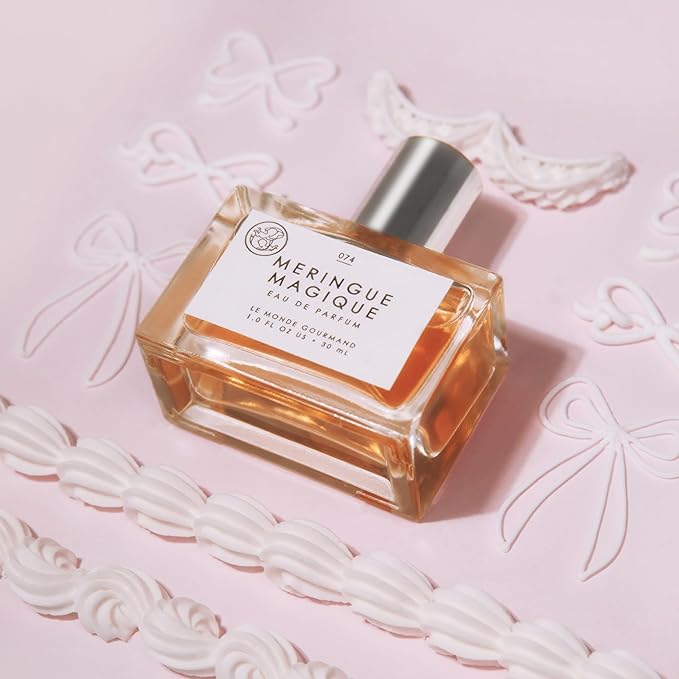Le Monde Gourmand Meringue Magique Eau de Parfum Spray Perfume for Women, Gemini Bake, Praline Cream, Orange & Gardenia Scent, 1 fl oz (30 ml)