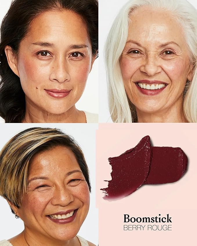 Boomstick Color® All-in-One Cream Blush for Cheeks, Eyes & Lips, Berry