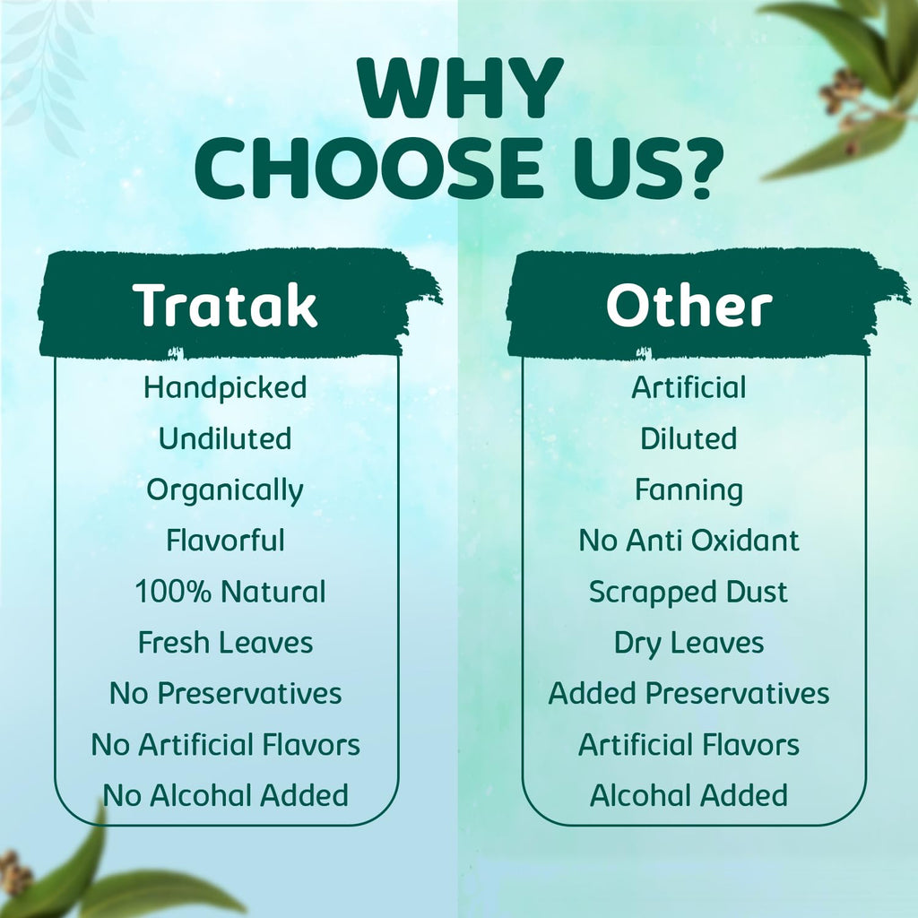 TRATAK ORGANICS 100% Pure Natural Undiluted Eucalyptus Essential Oil (4oz) Premium Therapeutic Grade Aromatherapy