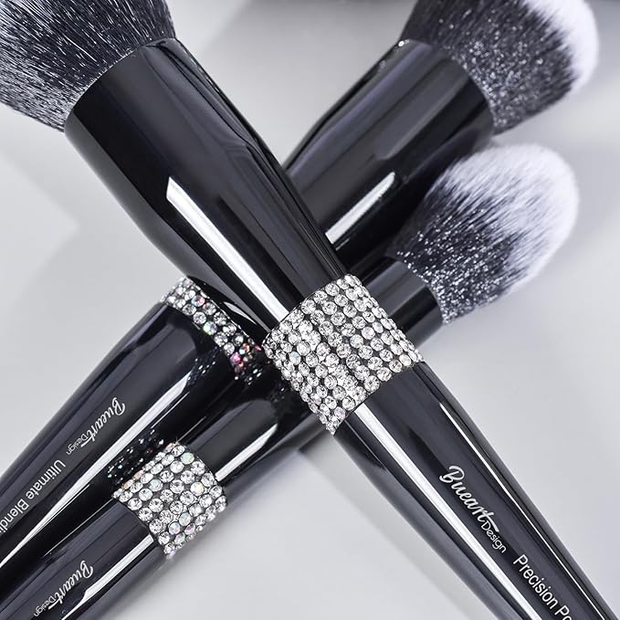 Bueart Design 16Pcs Professional Makeup Brushes Set with Classic Holder