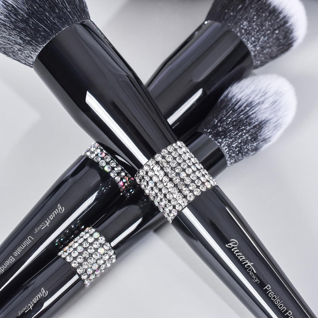 Bueart Design 16Pcs Professional Makeup Brushes Set with Classic Holder