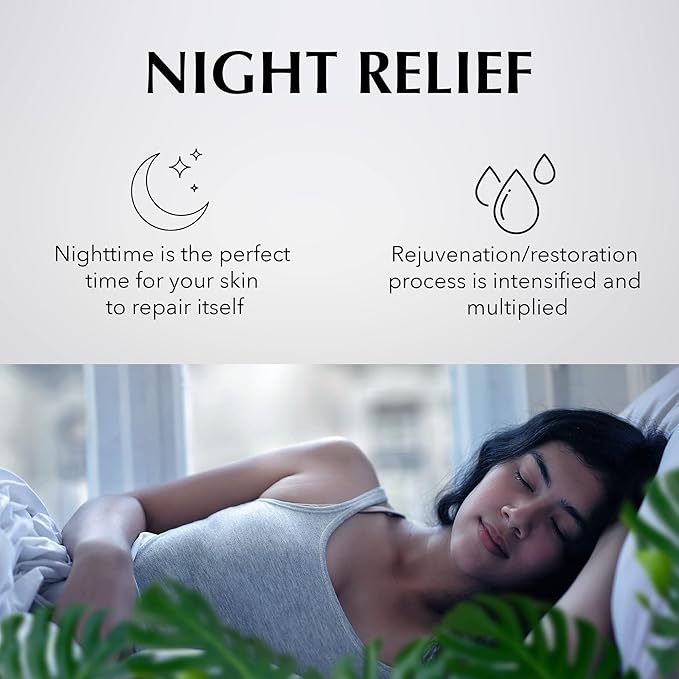 TRUGARI Facial Night Serum with AHA + Collagen, Night Serum for Face, Anti Aging Night Serum, Collagen Boost Anti Aging Serum, Nutrient-Rich Night Face Serum with Vitamins C, B, E, Collagen Skin Care