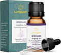 LOTUSJOY 100% Pure Spikenard Essential Oil 0.34 Fl Oz, Natural Spikenard Oil in Amber Glass Bottle with Dropper for Diffuser Massage Skin Care DIY