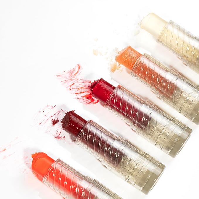 Pacifica Glow Stick Lip Oil Rosy Glow Sheer Rose Hydrating Lip Tint Balm, Moisturizing Glossy Oil for Dry Lips, Vitamin E Enriched, Non-Sticky Natural Shine, Vegan & Cruelty-Free Clean Beauty.14 oz