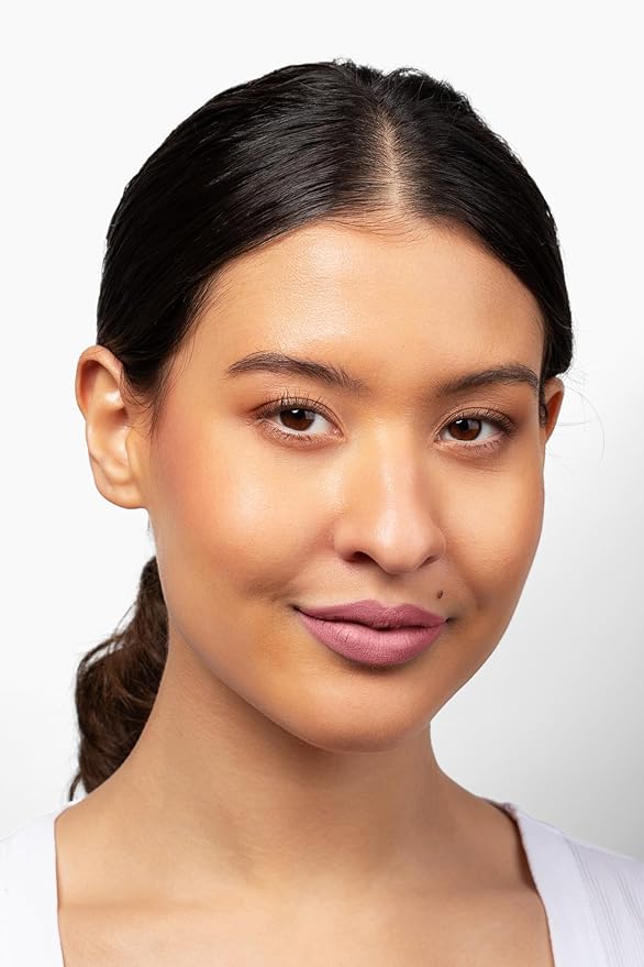 Aromi Pink Nude Liquid Lipstick | Long-Lasting, Blush Beige Lip Color, Matte Finish, Vegan, Cruelty-free, Waterproof (Toasted Almond)