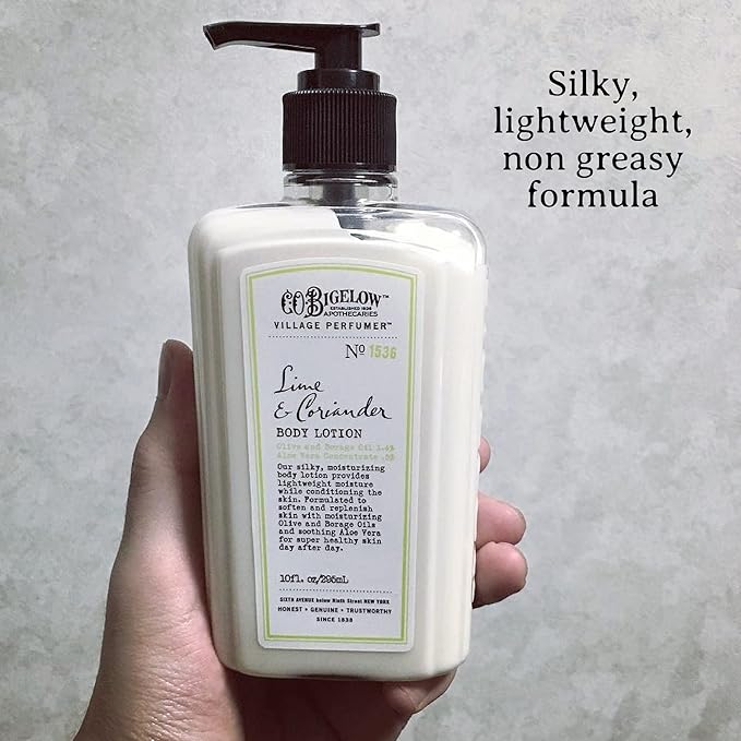 C.O. Bigelow Lime Coriander Body Lotion, 10 fl oz