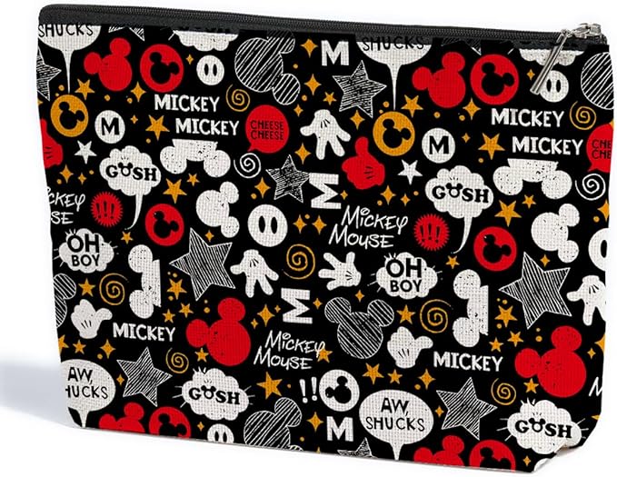 Cartoon Mouse Makeup Bag Zipper Pouch Cosmetic Bags for Women
