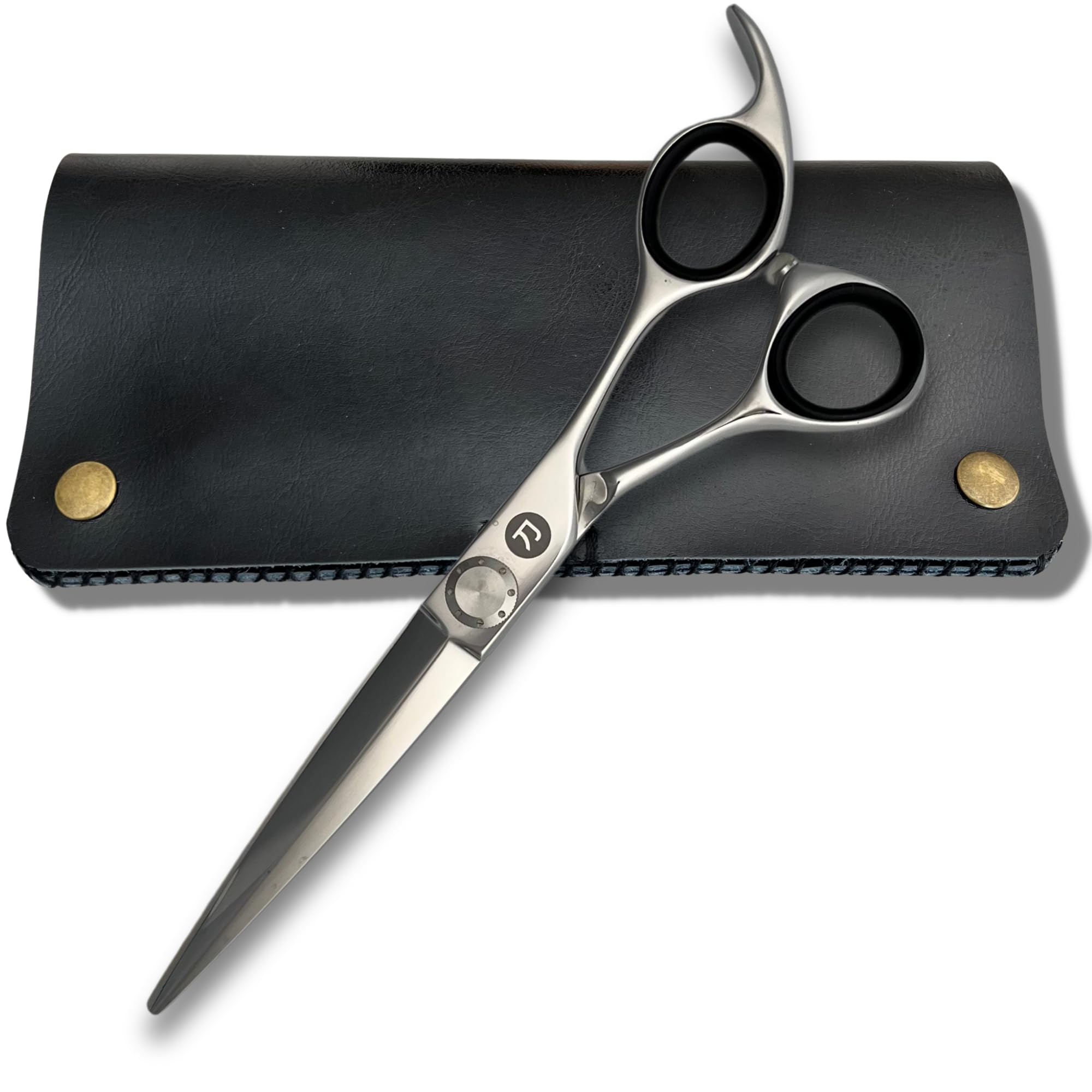 7" Saki Shears Tanto Professional Hair Cutting Shears - Extremely Sharp Convex Blades for Fine Hair Cutting - Japanese Steel Scissors for Salon Use (7" Hair Scissors)