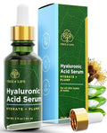 Tree of Life Hyaluronic Acid Serum for Face - Brightening and Hydrating Face Oil for Dark Spots and Fine Lines - Suitable for Sensitive Skin - Dermatologist Tested Skin Care - 2 Fl Oz