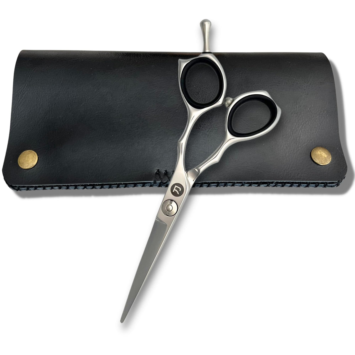 Saki Shears Kotaro 6" Hair Cutting Scissors Set - Includes Cutting and Thinning Shears - 440C Japanese Steel - for Barbers and Hair Stylists (Left Handed)