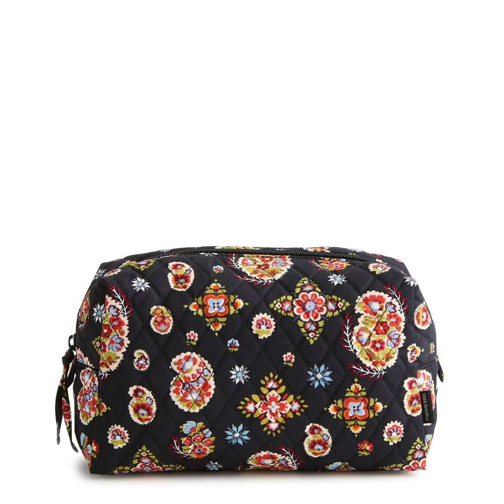 Premium Cotton Large Cosmetic Makeup Bag, North Star Sky, One Size