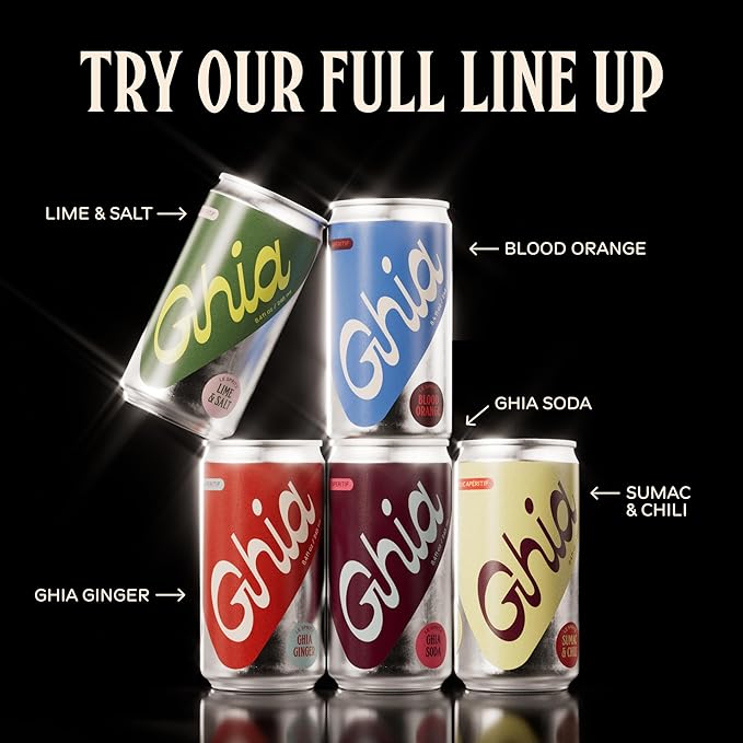 Ghia Le Spritz Non-Alcoholic Sumac & Chili 12-Pack, Canned Mocktail Mixer