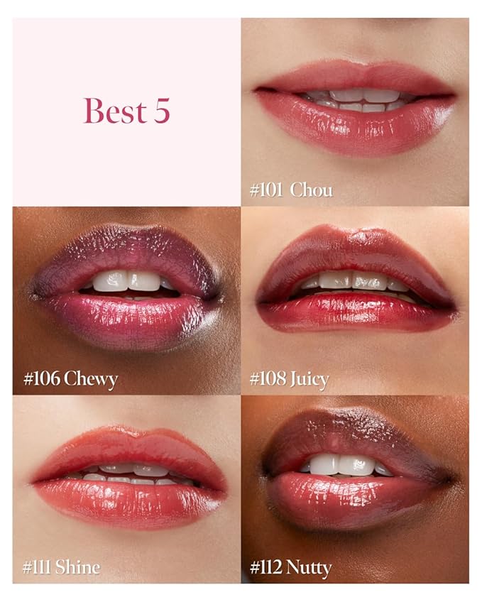 CORLAHAZE Glow Lock Jelly Tint 109 Heavy 4g, Hydrating Jelly Glow Lip Stain, Glass-Like Shine Lip Gloss, Long-Lasting Color, Moisturizing Lip Enhancer, Collectible Lock-Shaped Design, Korean Makeup