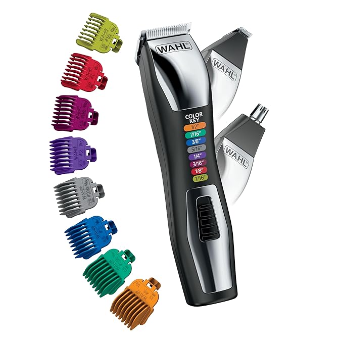 Wahl Color Pro All in One Cordless Eyebrow, Nose & Beard Trimmer for Men