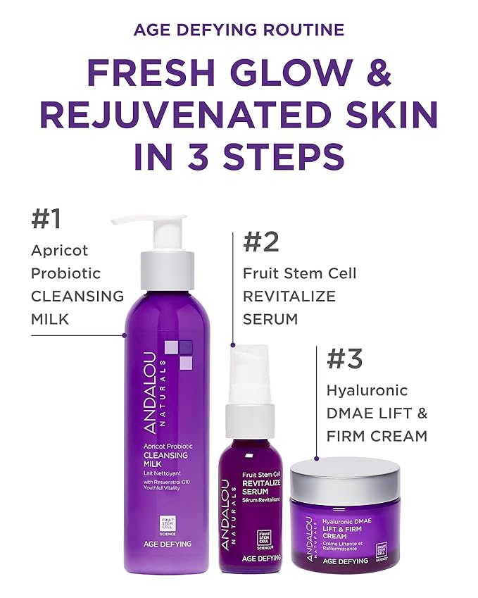Andalou Naturals Age Defying Apricot Probiotic Cleansing Milk (6 fl oz)