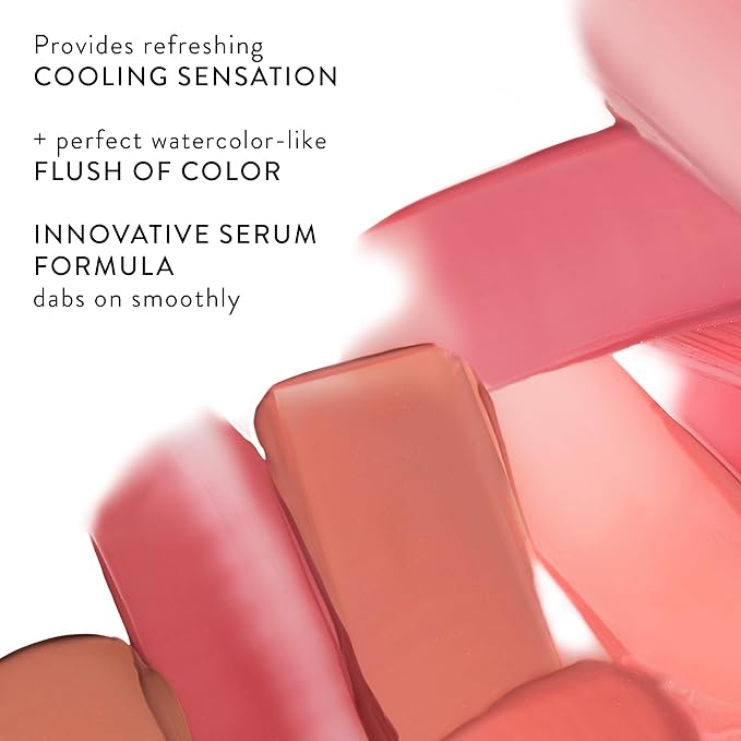 LAURA GELLER Serum Blush Tint- Hydrating Liquid Blush - Refreshing Rose