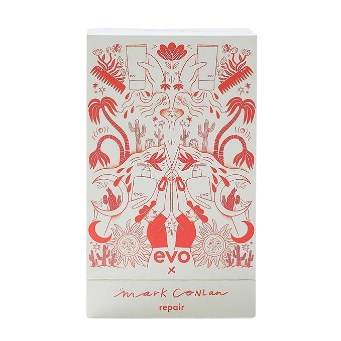 Evo Good Givin' Hair Strengthening Kit, Gift Set - Sulfate-Free Shampoo, Conditioner & Repair Treatment for Damaged & Color-Treated Hair