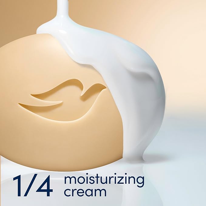 Dove Restoring Beauty Bar Soap 8 Count, Coconut & Cocoa Butter, 3.75 oz