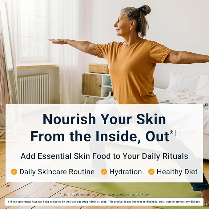 ACTIVATEDYOU Essential Skin Food, Collagen Support, 3 Pack, Old Packaging