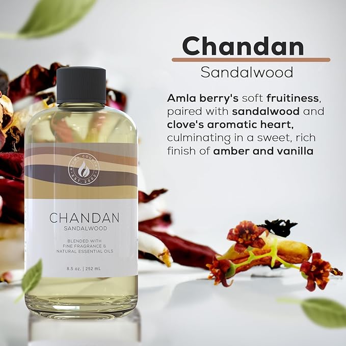 Aroma Country Chandan Luxury Diffuser Oil Refill (8.5 Fl Oz)