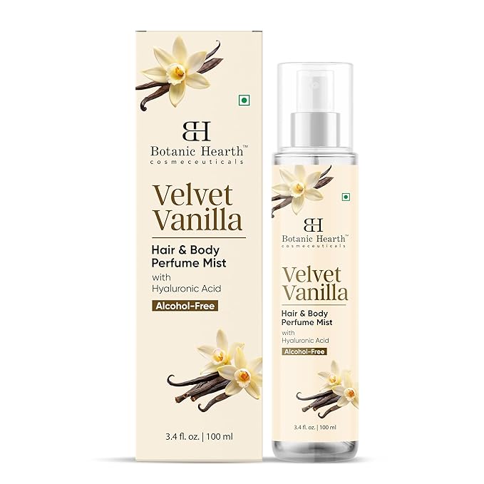 Botanic Hearth Vanilla Hair Perfume & Body Mist- 3.4 Fl oz