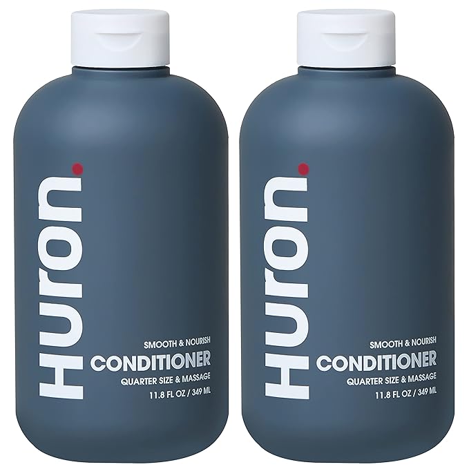 Huron Conditioner: Scalp Soothing & Hair Strengthening 2-pack, (11.8 oz)