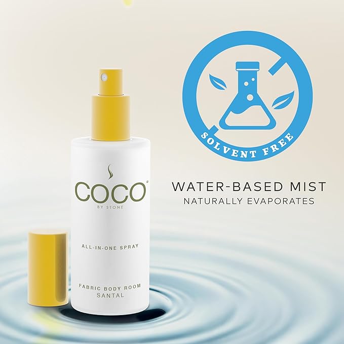 COCO by Stone 5oz All-in-One Spray Santal Fabric & Room Spray