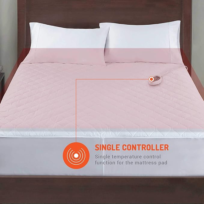 Degrees of Comfort Heated Mattress Pad, Full Electric Bed Warmer