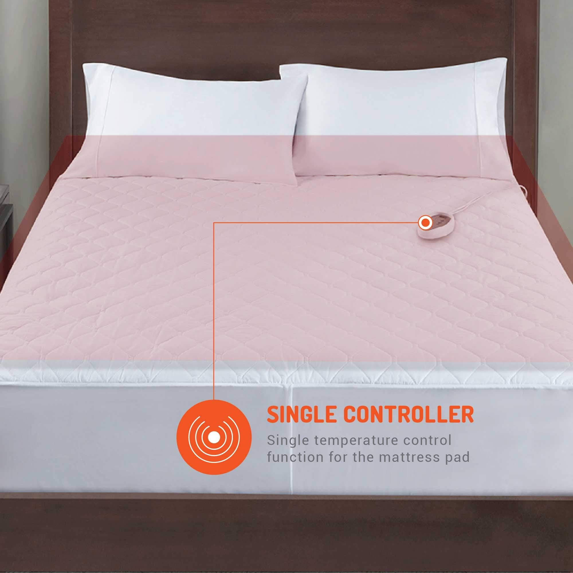Degrees of Comfort Heated Mattress Pad, Full Electric Bed Warmer