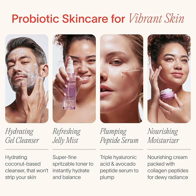 Solawave Refreshing Jelly Mist Toner - Gotu Kola & Pro Vitamin B5, 3.4oz