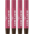 Burt's Bees Shimmer Lip Tint Set, Mothers Day Gifts, Tinted Lip Balm Stick, Moisturizing for All Day Hydration with Natural Origin Glowy Pigmented Finish & Buildable Color, Fig (4-Pack)