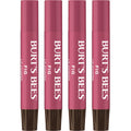 Burt's Bees Shimmer Lip Tint Set, Mothers Day Gifts, Tinted Lip Balm Stick, Moisturizing for All Day Hydration with Natural Origin Glowy Pigmented Finish & Buildable Color, Fig (4-Pack)