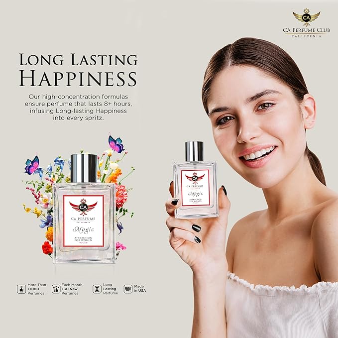 CA Perfume Impression of Sexy Vanilla For Women & Men Long Lasting Fragrance Eau de Parfum Unisex Cologne Spray Bottle 3.4 Fl Oz/100ml