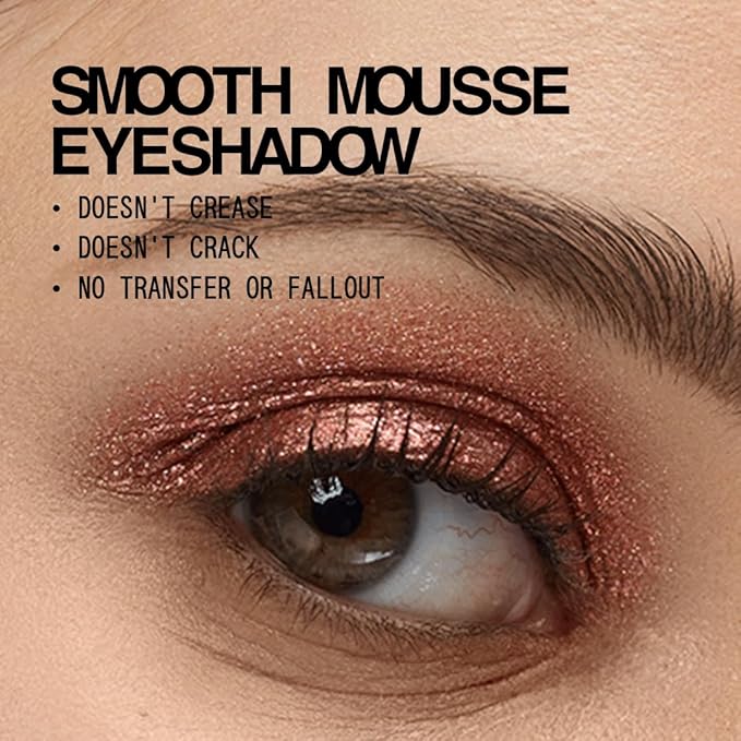 aboutface Fractal Glitter Eye Paint | Cinnamon | 0.13oz