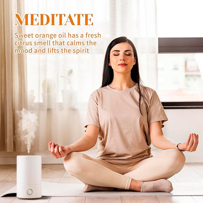 EVOKE OCCU Orange Essential Oil for Diffusers & Skin Care