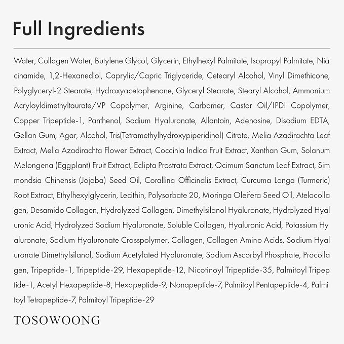TOSOWOONG Copper Peptide 12 Cream, Anti-Aging for Fine Lines, Wrinkles