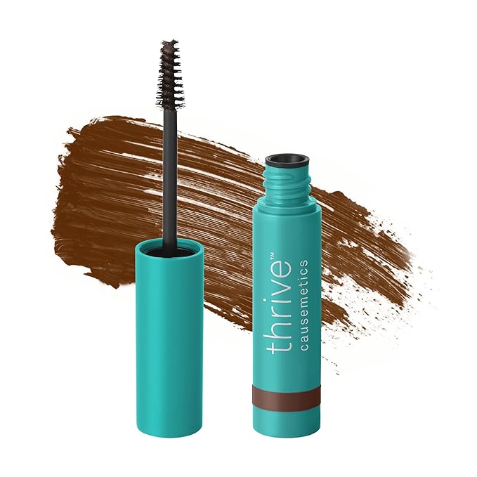 Thrive Causemetics Instant Brow Fix Eyebrow Gel, Medium Brown Shade