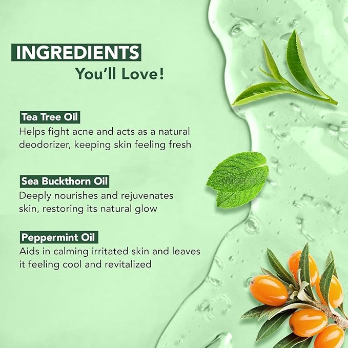 Botanic Hearth Tea Tree Body Wash – Refreshing Moisturizing Cleanser for Men & Women, Helps Soothe Skin, Sulfate & Paraben Free – 8 fl oz