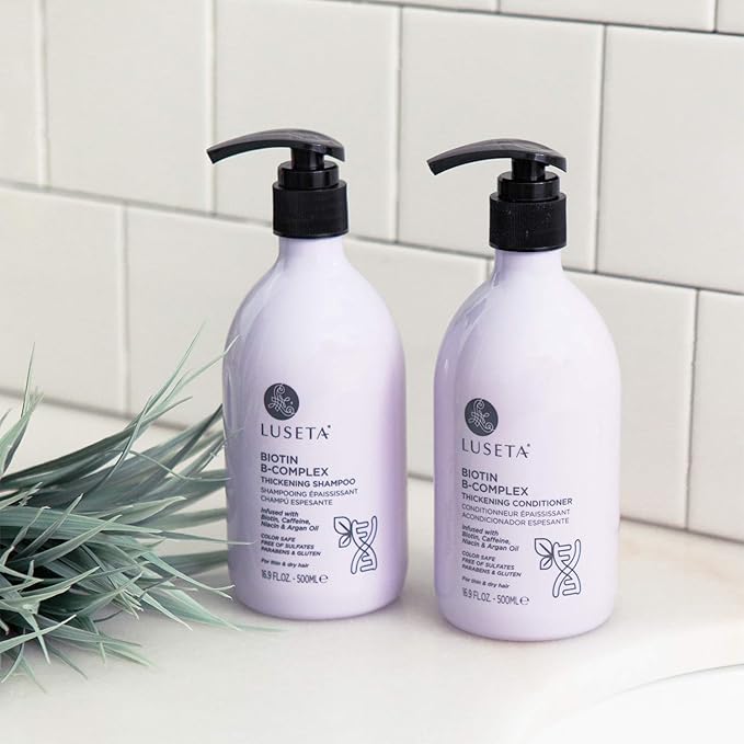Luseta Biotin B-Complex Shampoo & Conditioner Set 2 x 33.8oz