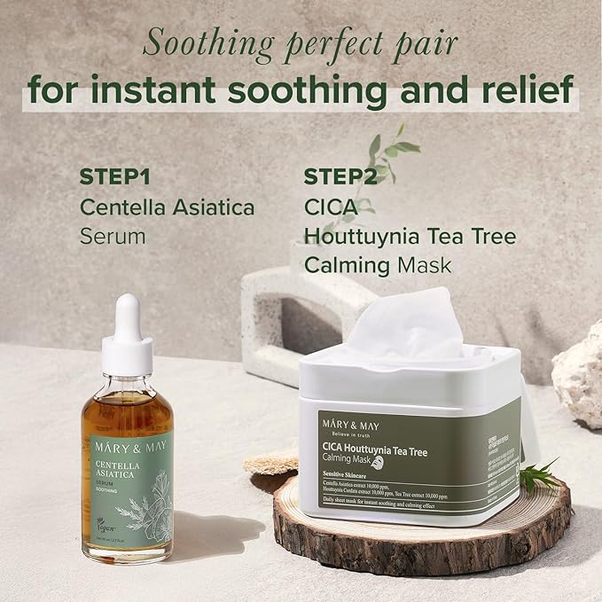 Mary&May Centella Asiatica CICA Serum 95%, Value Size, 2.71 fl.oz