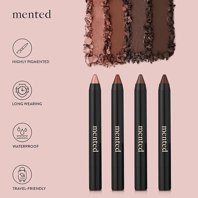 Mented Cosmetics Color Intense Eye Shadow Sticks, Pretty Penny, 0.05oz