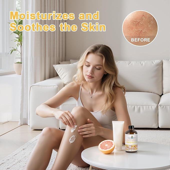EVOKE OCCU Grapefruit Essential Oil for Skin Care, Diffuser, DIY