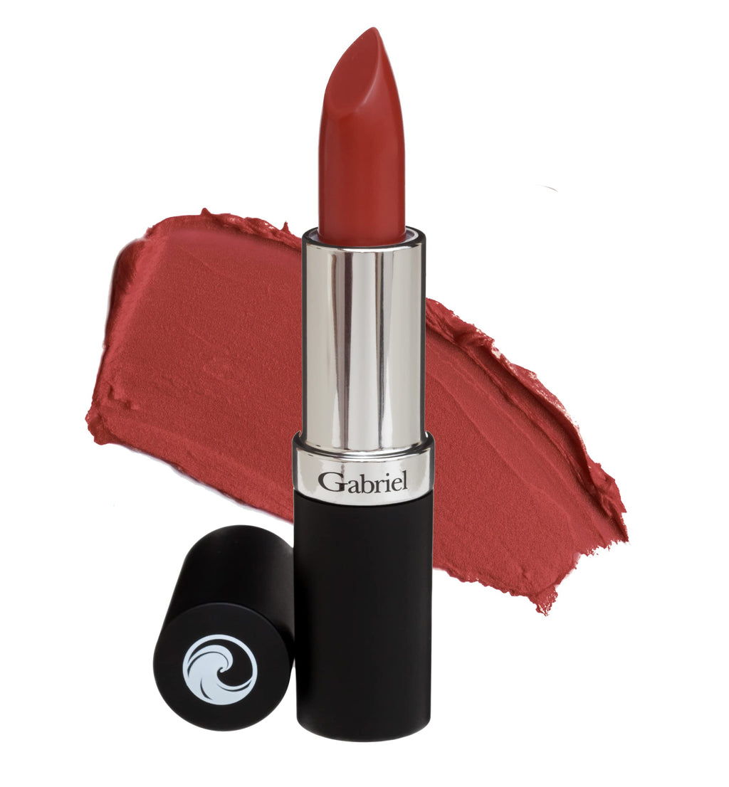 Gabriel Cosmetics Organic Lipstick (Walnut - Red Brown/Warm Crème)