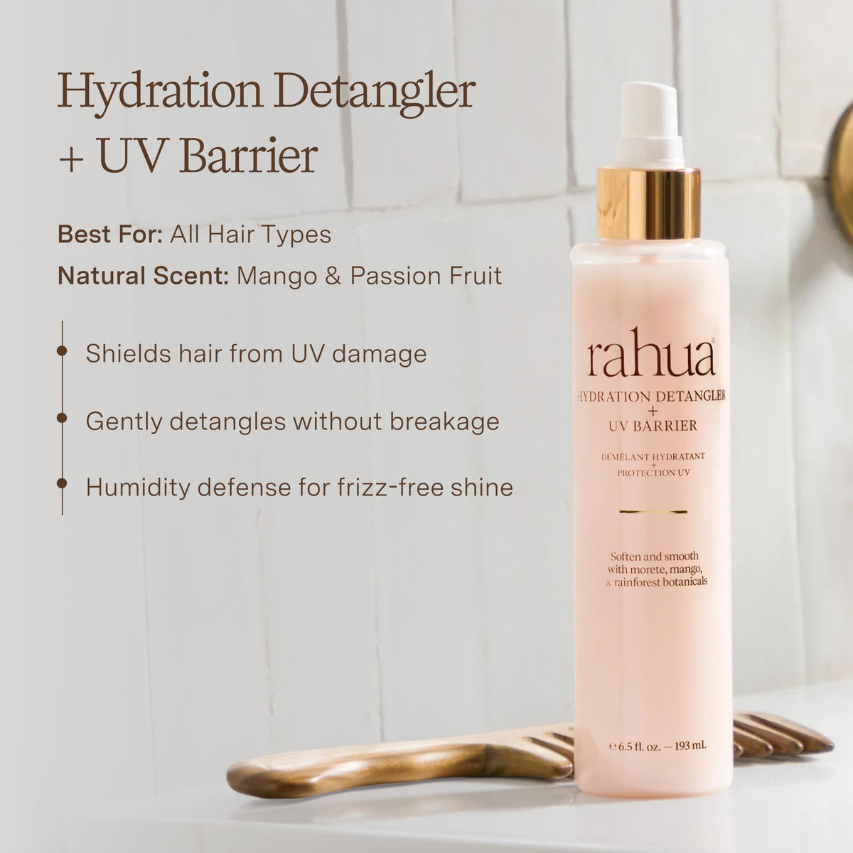 Rahua - Hydration Detangler + UV Barrier - 6.5 Fl Oz