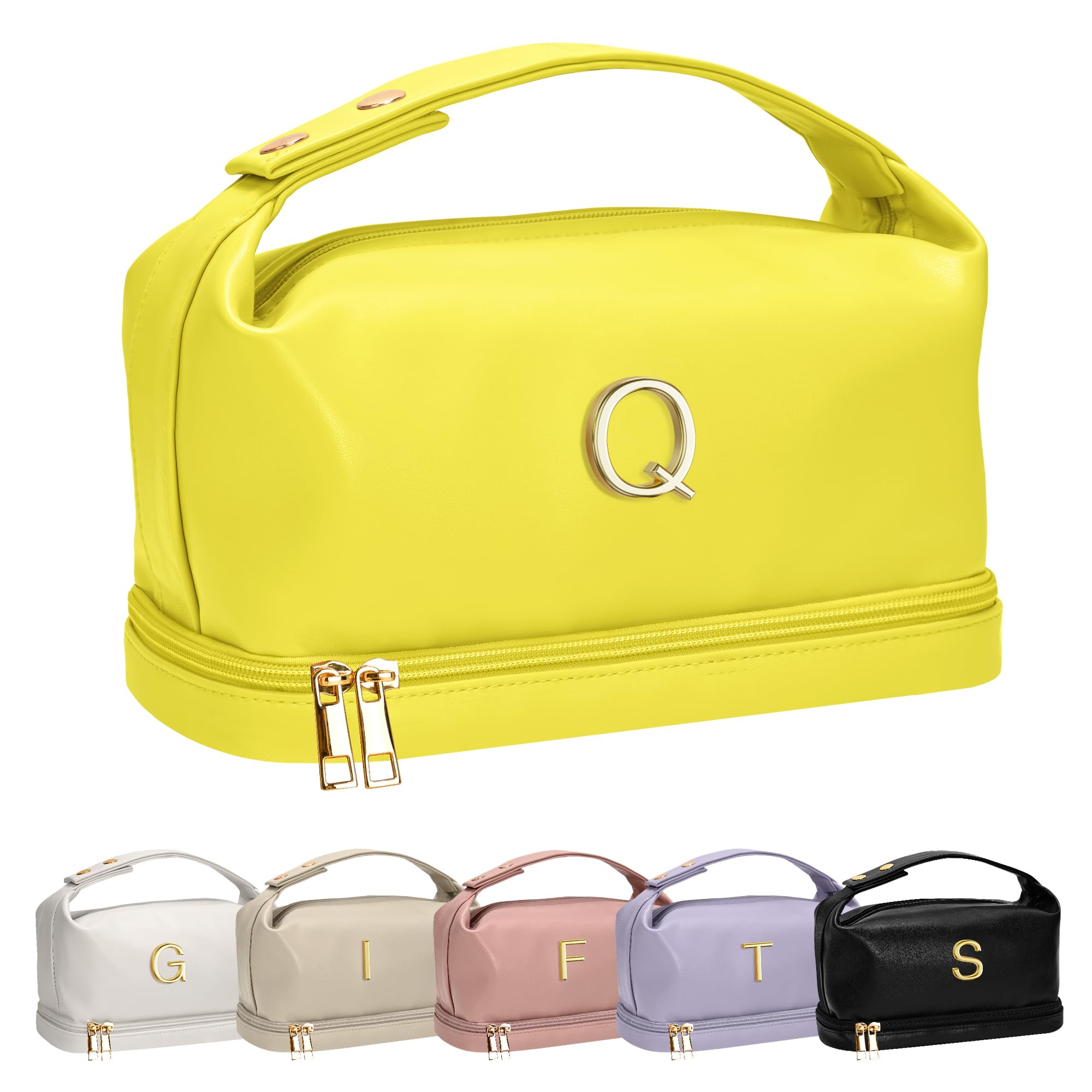 Vogewood Teen Girl Gifts Trendy Stuff, Makeup Bags for Women with Handle