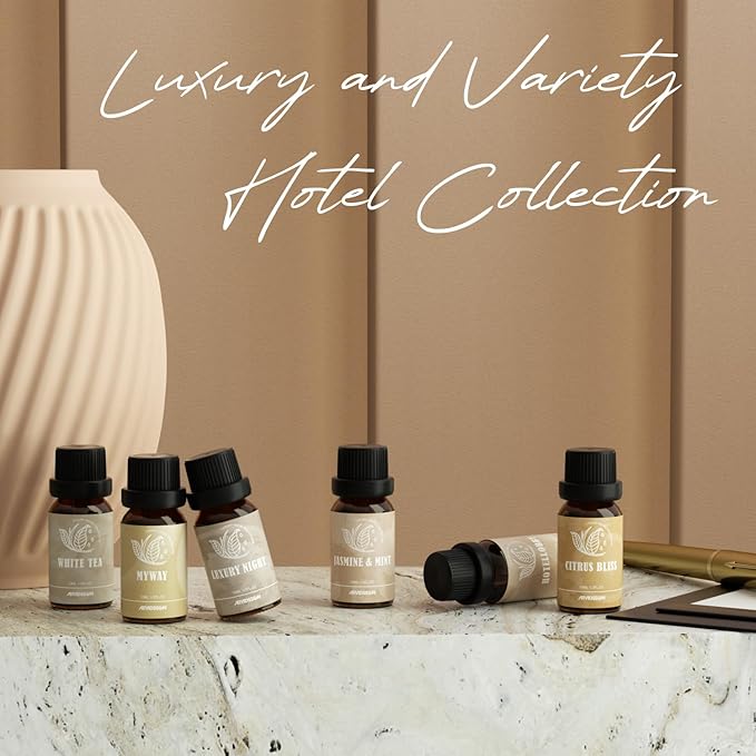 ARVIDSSON Hotel Diffuser Oil Gift Set, Hotel Essential Oils for Diffuser